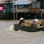 Mekong Delta - taking goods to market