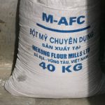 Mekong Delta - inside a local rice flour processing plant