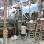 Mekong Delta - in a processing plant; Vietnam is the