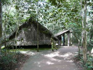 Cu Chi underground tunnels - trail