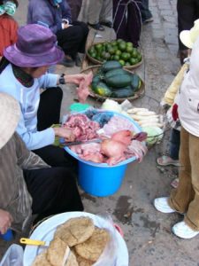 Dalat - market area