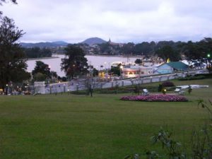 Dalat - lake overview