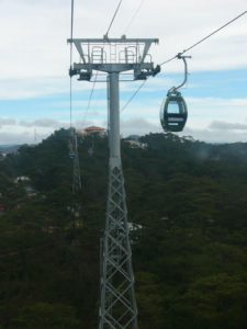 Dalat cable car to Truc