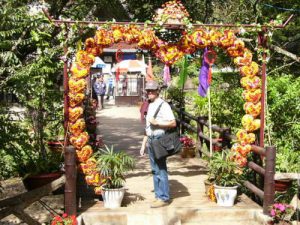 Entrance to 'Love Park' in Dalat