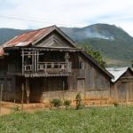 Rural farming village near Dalat - traditional farmhouse design