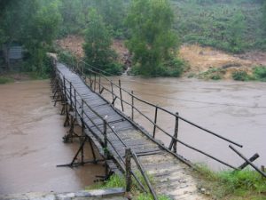 Old bridge to the My