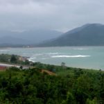 Along the east coast of Vietnam