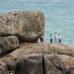 Nha Trang - rocks on coastline