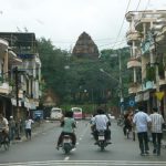 Nha Trang - approaching Thap ba Ponagar temple; the Cham towers