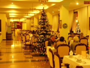 Hotel dining room