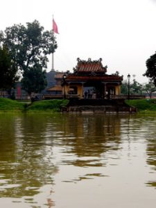 Going down the Huong River; a