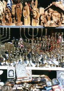 Jerusalem-Christian, Jewish, Muslim souvenirs