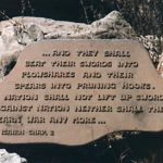 Israeli-Lebanon border prayer for peace