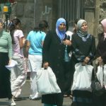 Jerusalem downtown--old and new--is