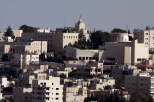 Jerusalem downtown--old and new--is