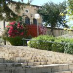 Jerusalem - Garden on stairs