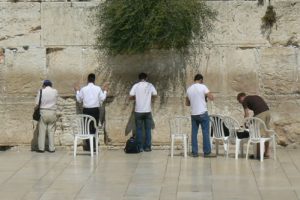 Prayers at the Western Wall