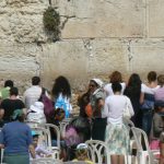 Jerusalem - Western Wall womens' prayer secton.