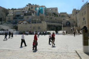Jerusalem - Western Wall courtyard