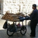 Jerusalem - Bread vendor