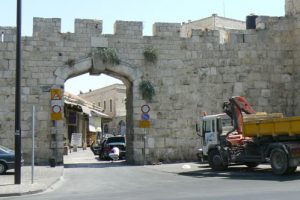 Jerusalem - Road gateway