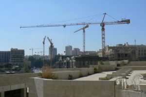 Jerusalem - new construction is common