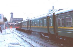 Train from Ho Chi Minh City