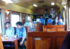 Train from Ho Chi Minh City
