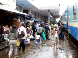 Train station at Danang