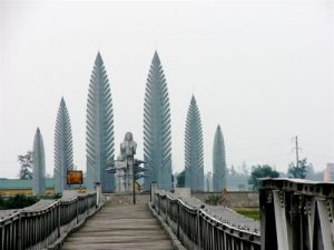 War Memorials and Hien Luong Bridge