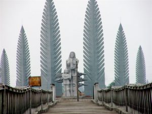 War Memorials and Hien Luong Bridge