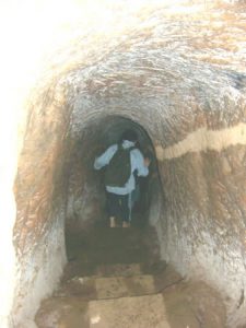 Inside the Viet Cong tunnels