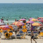 Tel Aviv has miles of white sand beaches.