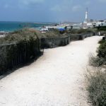 Walkway along the beach