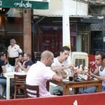 Gay friendly cafe on Rothschild Street