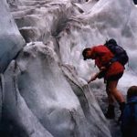 Fox glacier guide testing ice-constant danger