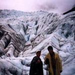 Fox glacier near summit