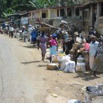 En route to Jacmel - roadside vendors