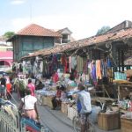 Jacmel - market many vendors around