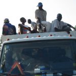 Jacmel - full truck for transportation to work