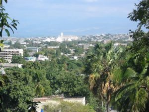 Port au Prince overview from Hotel Oloffson