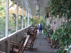 Port au Prince, Hotel Oloffson - balcony