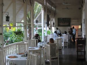 Port au Prince, Hotel Oloffson - front porch