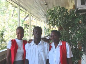 Port au Prince, Hotel Oloffson staff