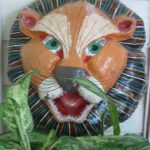 Port au Prince, Hotel Oloffson - paper mache sculpture -