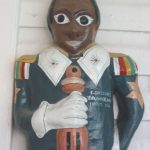 Port au Prince, Hotel Oloffson - paper mache sculpture -