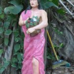 Port au Prince, Hotel Oloffson - paper mache sculpture -