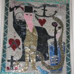 Port au Prince, vodou tapestry