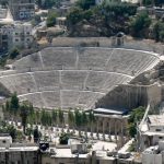 Amman - restored Roman amphitheater  where