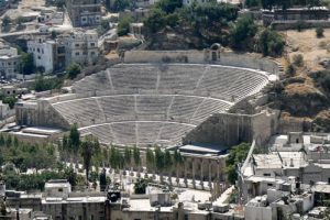 Amman - restored Roman amphitheater  where